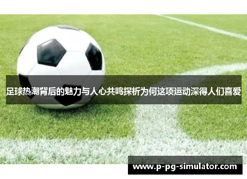 足球热潮背后的魅力与人心共鸣探析为何这项运动深得人们喜爱